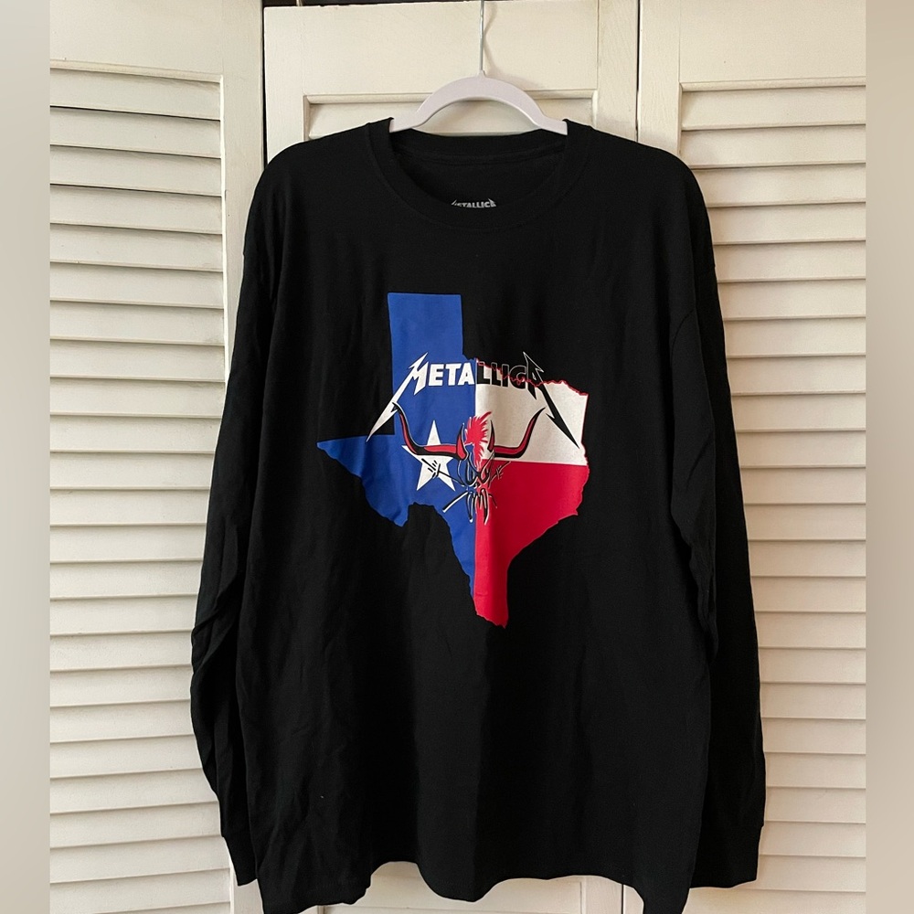 Metallica Texas Concert Shirt 2021 Tour - Long Sleeve